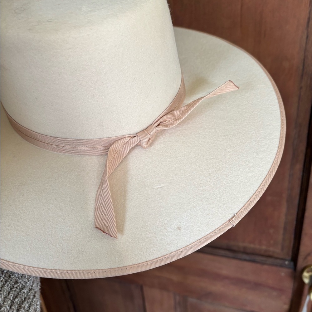 Lack of Color Ivory Rancher Boater Hat - Picture 6 of 9